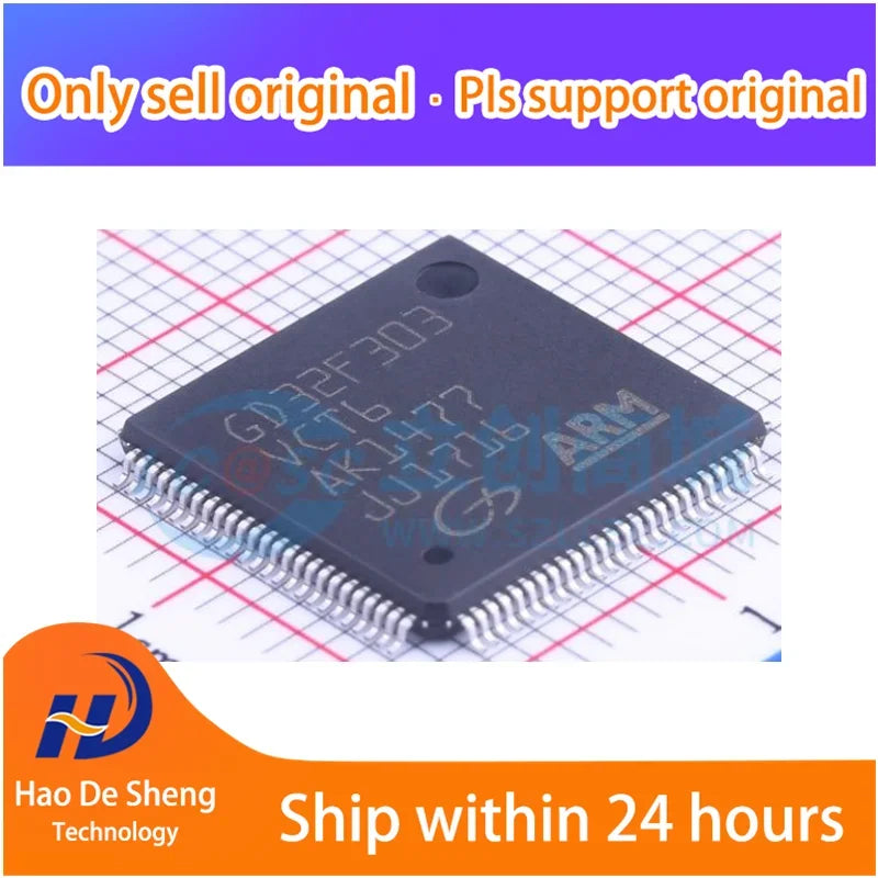 10PCS/LOT GD32F303VCT6 LQFP-100  New Original In Stock