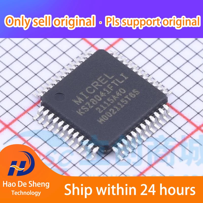 10PCS/LOT KSZ8041FTLI TQFP-48 New Original in Stock