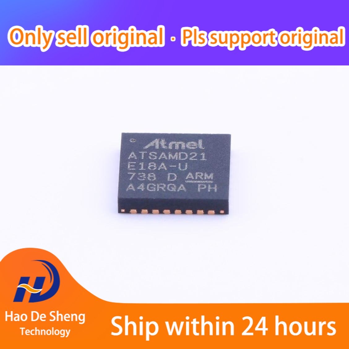 10PCS/LOT ATSAMD21E18A-MU ATSAMD21E18A VQFN-32 New Original in Stock