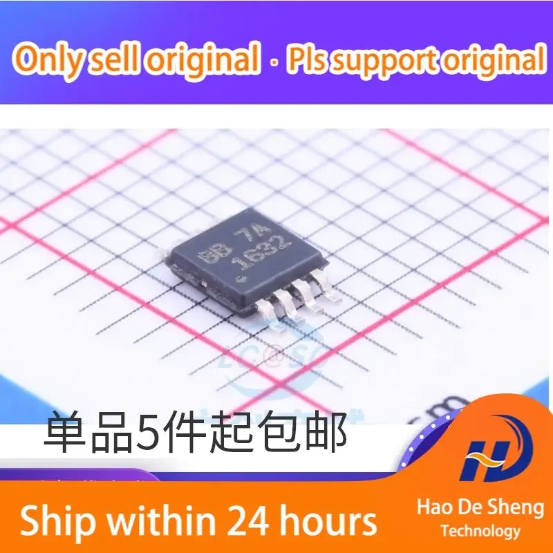 10PCS/LOT OPA1632 OPA1632DGN OPA1632DGNR Logo 1632 MSOP-8 New Original In Stock