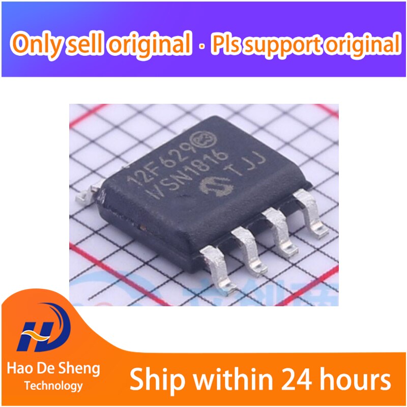 10PCS/LOT  PIC12F629-I/SN SOIC-8 New Original In Stock