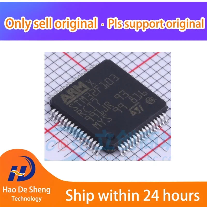 10PCS/LOT STM32F103RCT7  LQFP-64 New Original In Stock