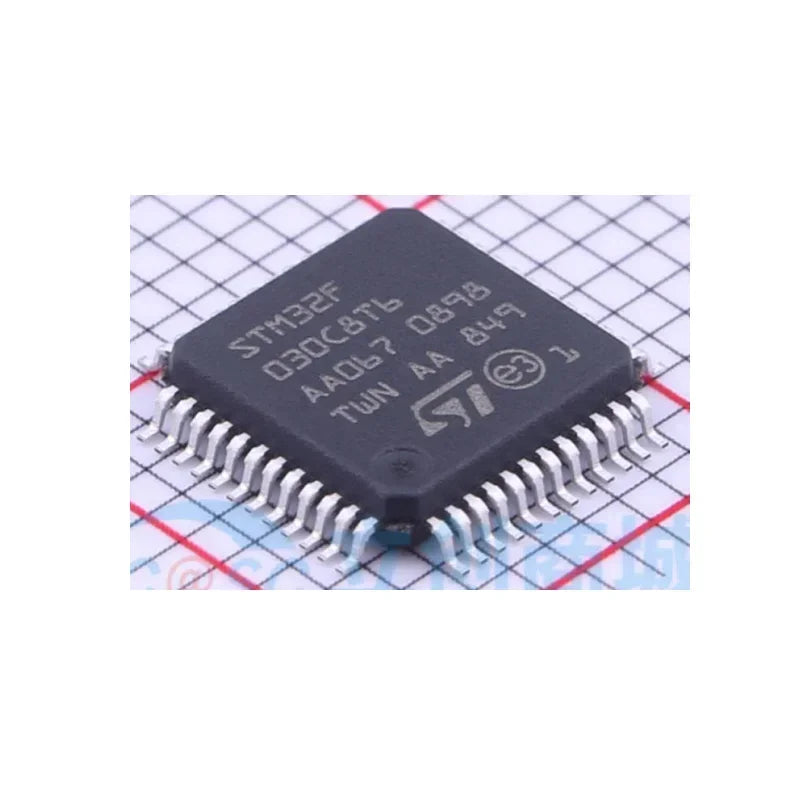 10PCS/LOT STM32F030C8T6 LQFP-48 New Original In Stock