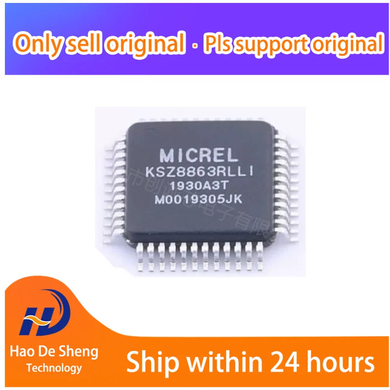 10PCS/LOT KSZ8863RLLI LQFP-48 New Original In stock