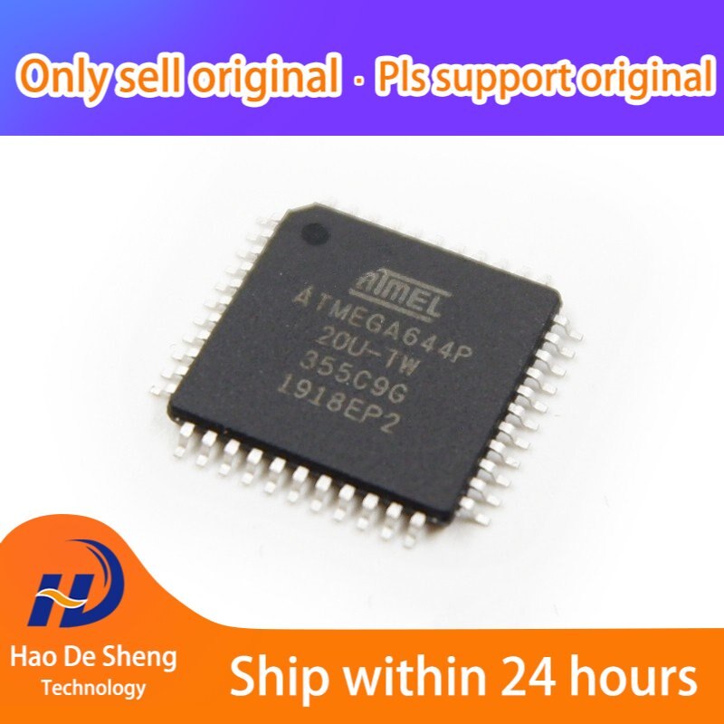 10PCS  ATMEGA644P  ATMEGA644P-20AU  QFP44 New Original In Stock, electronic components supplies