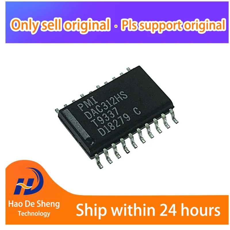 10PCS   DAC312HSZ DAC312 SOIC-20 New Original in Stock