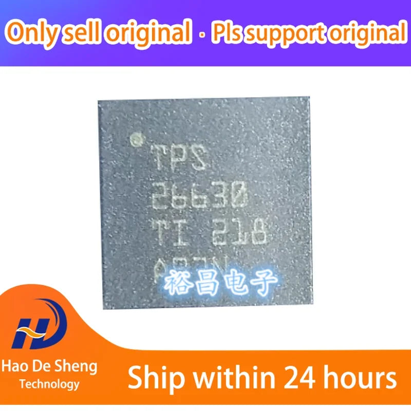 10PCS/LOT TPS26630RGER VQFN24  LogoTPS26630 TPS26630RGET New Original In Stock