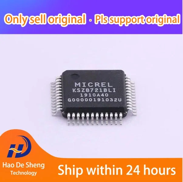 1PCS KSZ8721BLI-TR LQFP-48 KSZ8721 Новый Оригинал В Наличии, Поставки электронных компонентов 