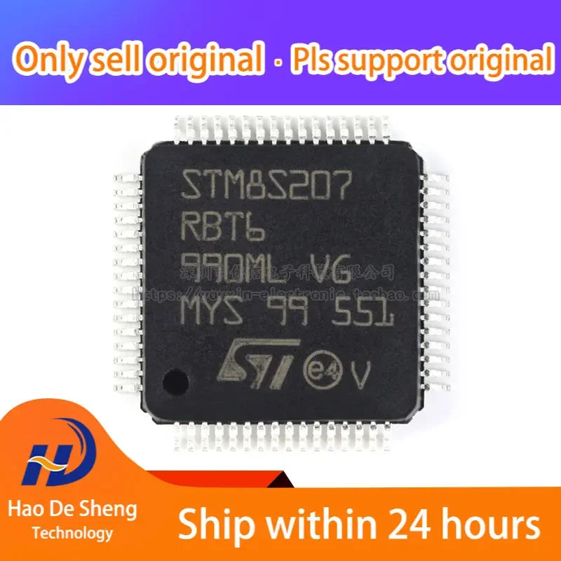 10 шт./лот STM8S207RBT6 STM8S207 RBT6 LQFP-64 новый оригинальный в наличии, поставки электронных компонентов 