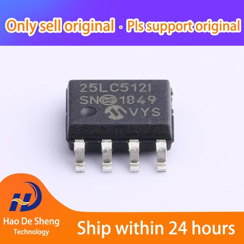 10PCS/LOT 25LC512T-I/SN New Original In Stock