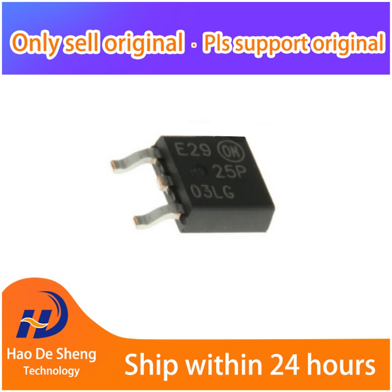 10PCS/LOT NTD25P03LT4G   Logo25P03LG TO-252 New Original in Stock