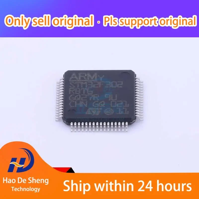 10PCS/LOT  STM32F302RBT6 LQFP64 New Original In Stock