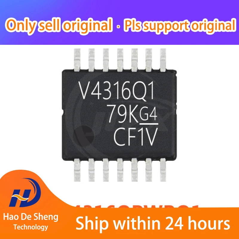 10PCS/LOT TLV4316QPWRQ1 TSSOP14  New Original In Stock