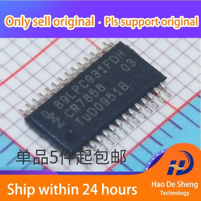 10PCS/LOT P89LPC931FDH TSSOP-28  8Bit Microcontroller-MCU New Original In Stock