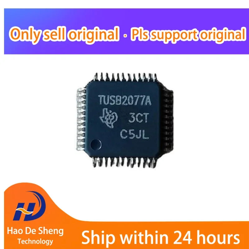 10PCS/LOT  TUSB2077A TUSB2077APT TUSB2077APTR LQFP48 New Original in Stock