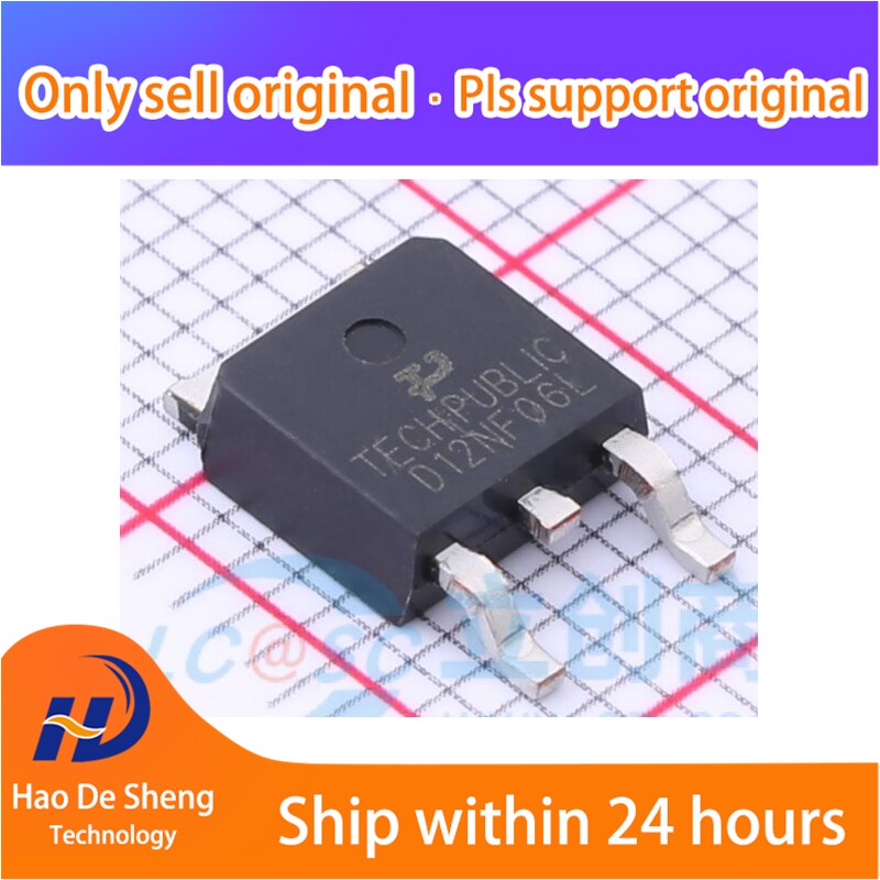 10PCS/LOT STD12NF06LT4 TO-252-2 New Original In Stock