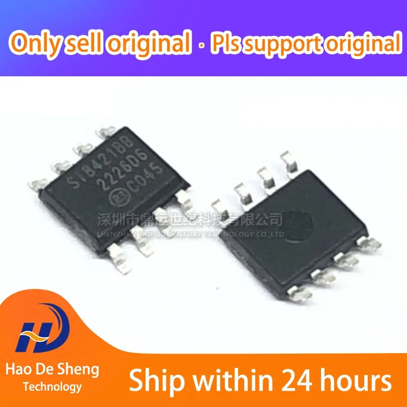 10PCS/LOT SI8421AB-D-ISR SI8421AB  SOP-8 New original in stock
