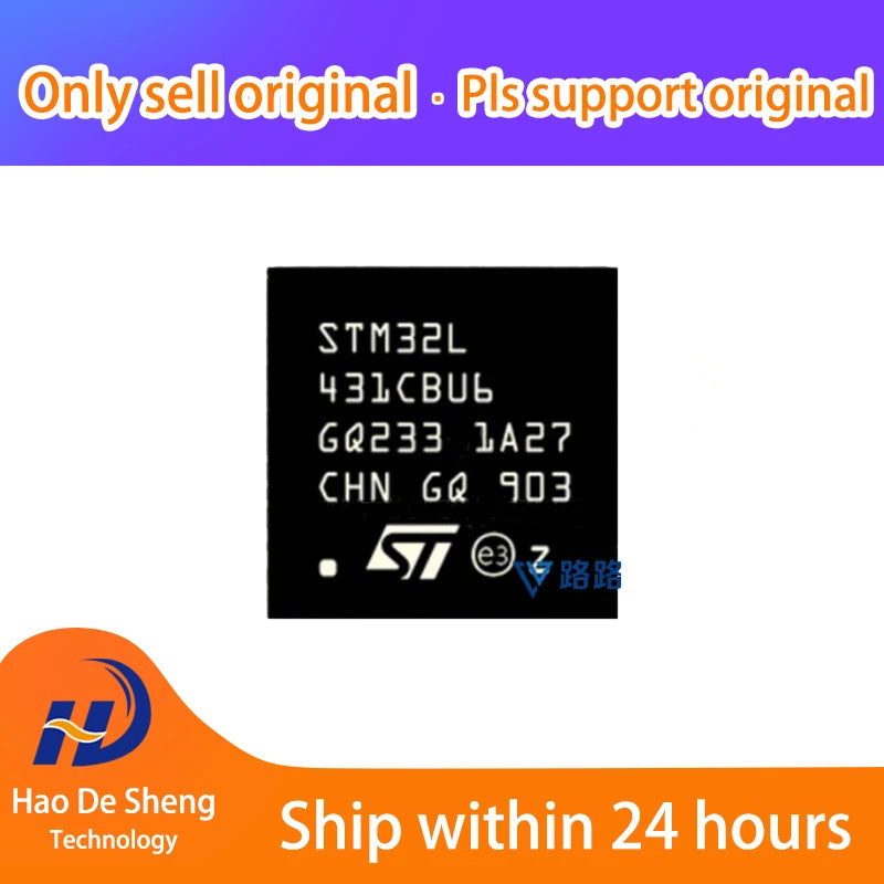 10PCS/LOT STM32L431CBU6 UFQFPN-48 New Original In Stock