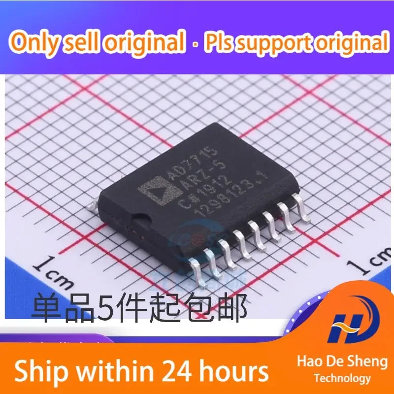 1 шт./лот AD7715ARZ-5 AD7715AR-15 AD7715 SOP-16 новый оригинальный в наличии 