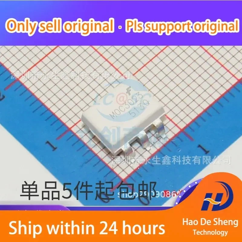 10PCS/LOT   MOC3023SR2M SOP-6  MOC3023  New Original in Stock