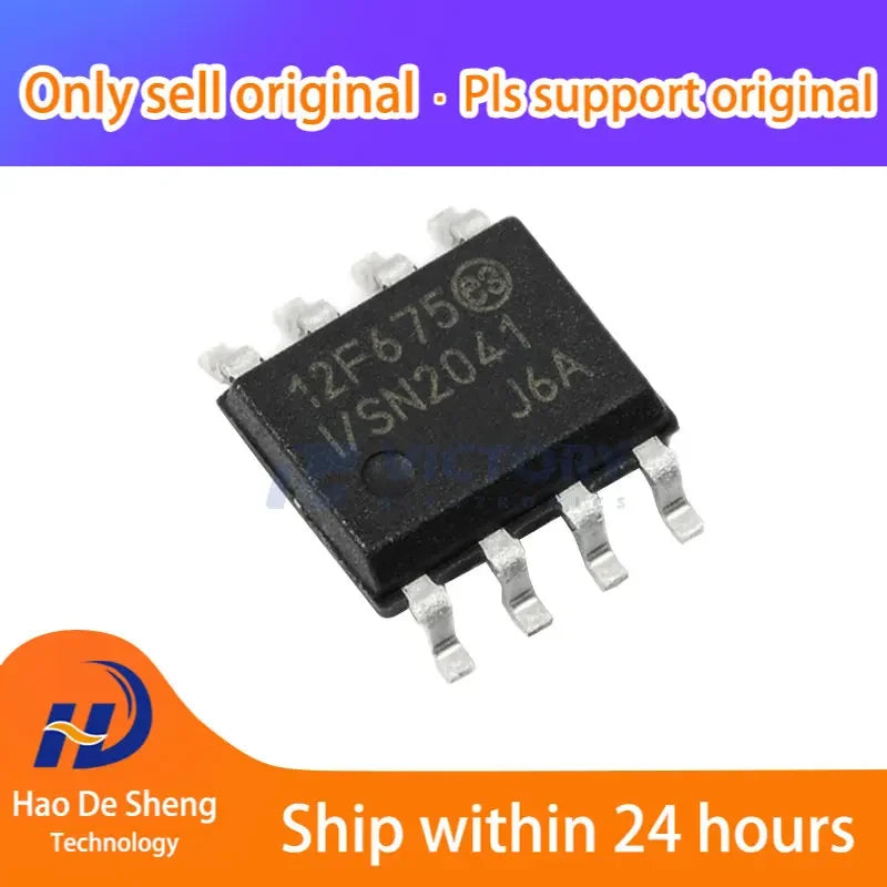 10 шт./лот PIC12F675-I/SN SOIC8 новые оригинальные в наличии, поставки электронных компонентов 