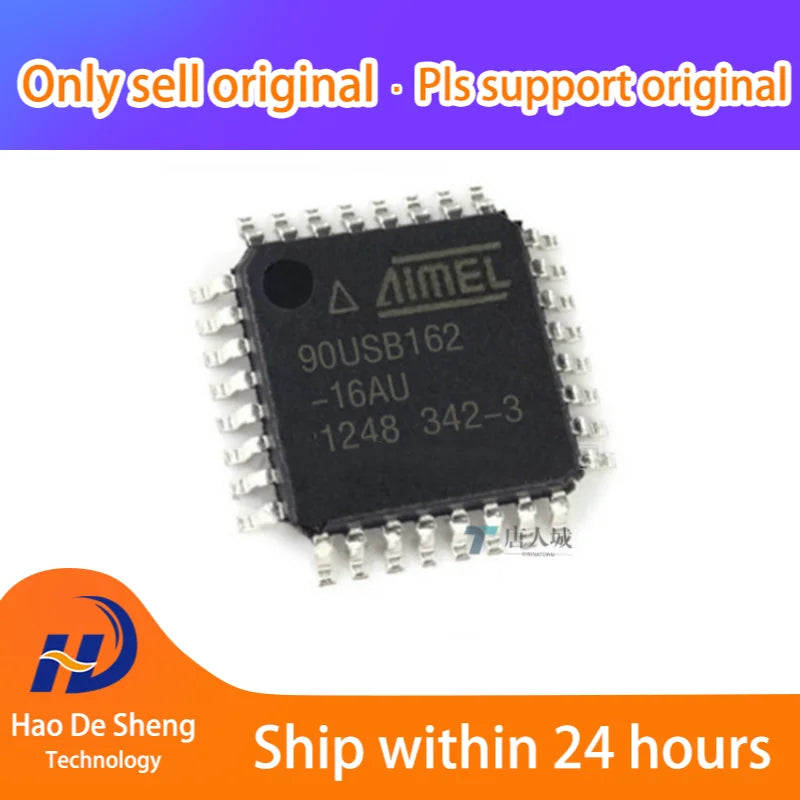 10PCS   AT90USB162-16AU  AT90USB162-16  TQFP32  New Orignal In Stock