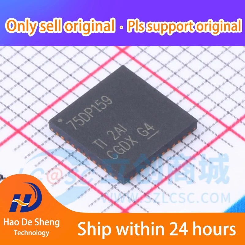 10PCS/LOT SN75DP159RGZR Logo 75DP159 WQFN48  New Original In Stock