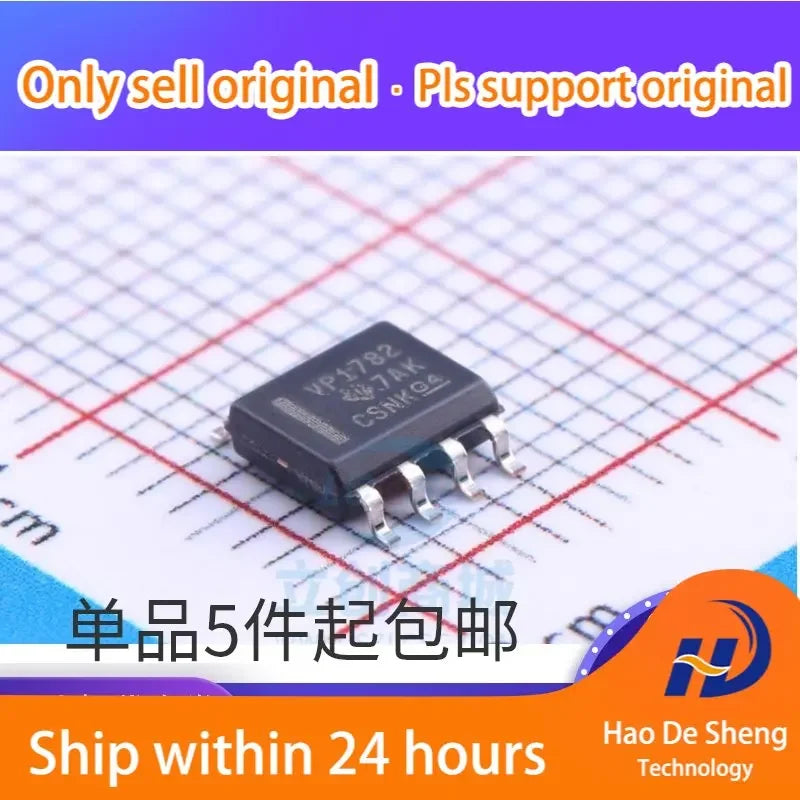 10PCS/LOT SN65HVD1782DR Logo VP1782 RS-485 Transceiver New Original In Stock