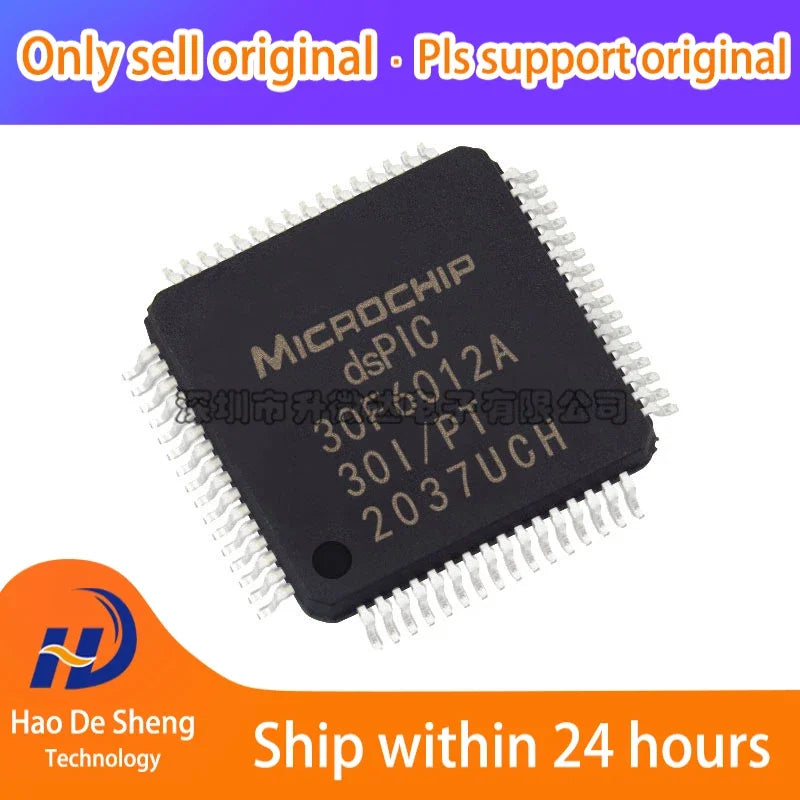 1 шт./лот DSPIC30F6012A-30I/PT 30F6012A TQFP64 новый оригинальный в наличии 