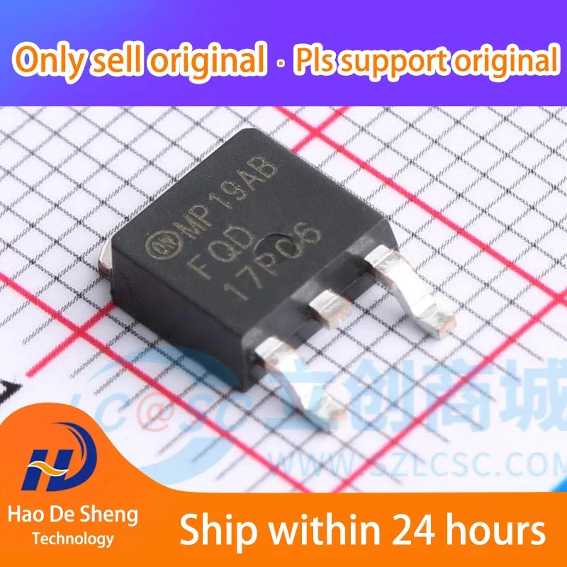 10PCS/LOT  FQD17P06TM  TO-252  New Original In Stock