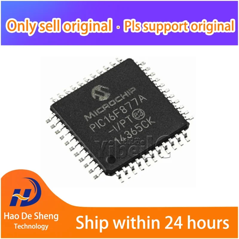 10PCS/LOT PIC16F877A-I/PT PIC16F877A-I QFP-44  New Original In Stock