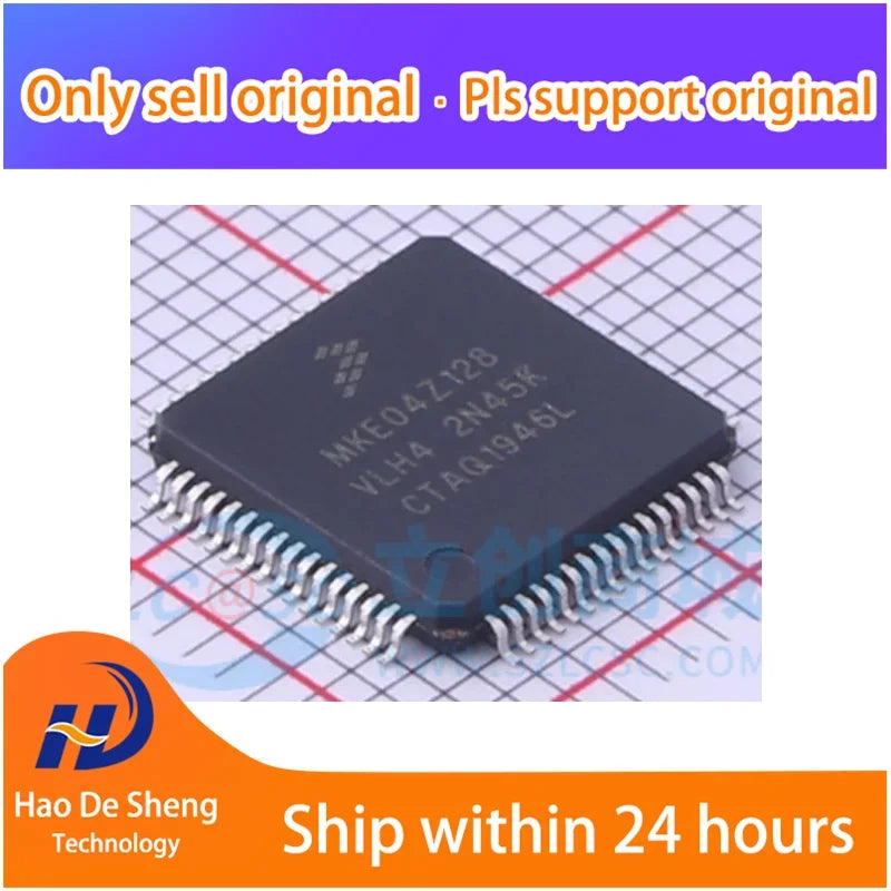 10PCS/LOT MKE04Z128VLH4  64LQFP New Original In Stock