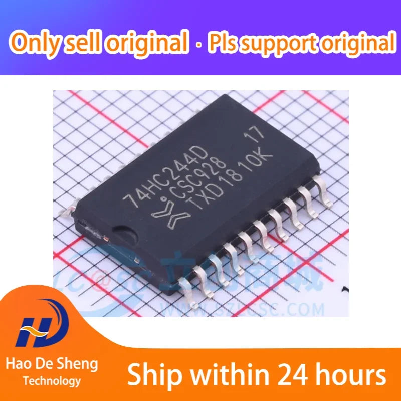 10PCS/LOT 74HC244D,653 SOP New Original In Stock