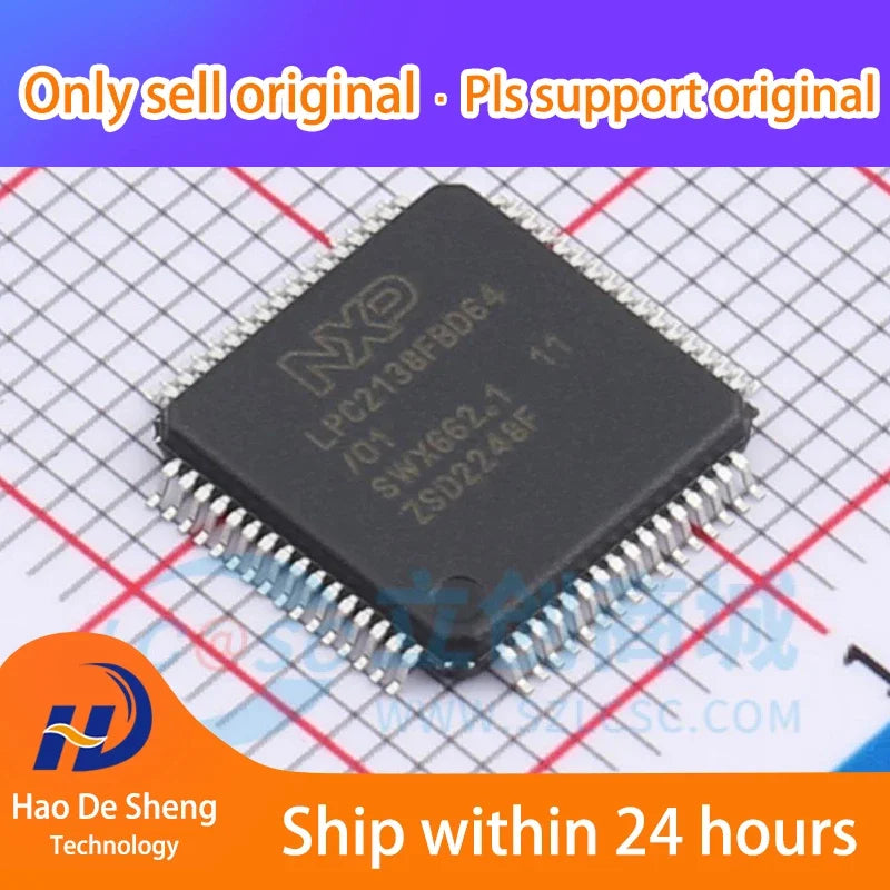 10PCS/LOT LPC2138 LPC2138FBD64/01 LQFP64 New Original in Stock