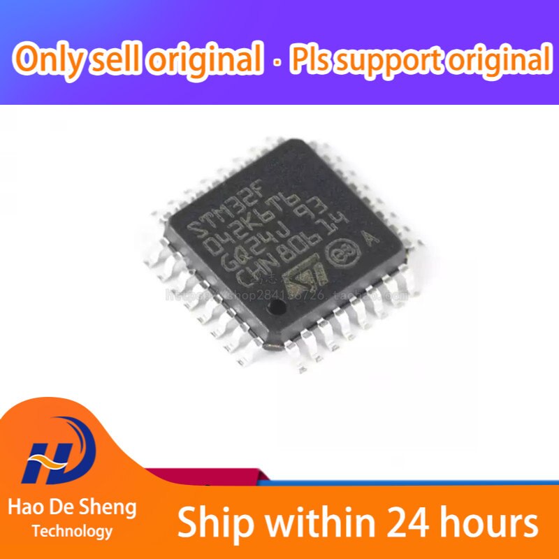 10PCS/LOT STM32F042K6T6 LQFP-32  New Original In Stock, electronic components supplies