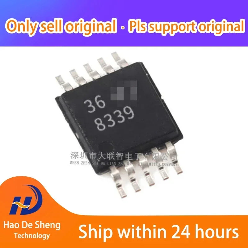 1 шт./лот ADS8339IDGST MSOP новый оригинальный в наличии 