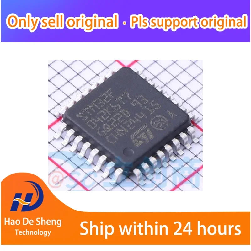 1 шт STM32F042K6T7 QFP32 новый оригинальный в наличии 