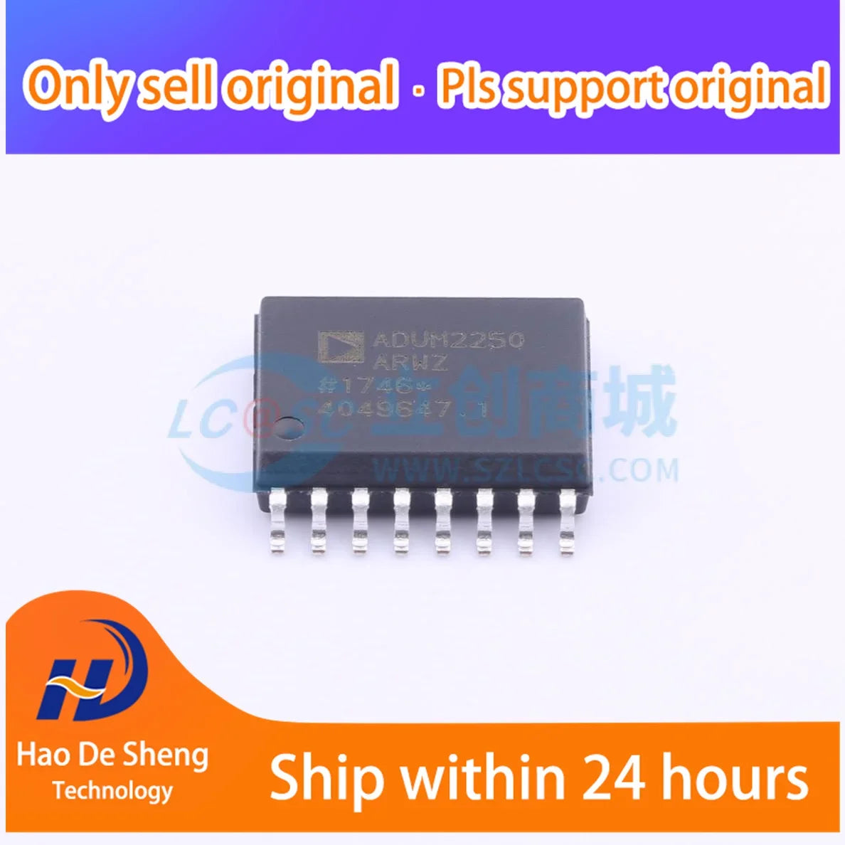 10PCS/LOT  ADUM2250ARWZ-RL ADUM2250ARW  SOIC-16  New Original In stock