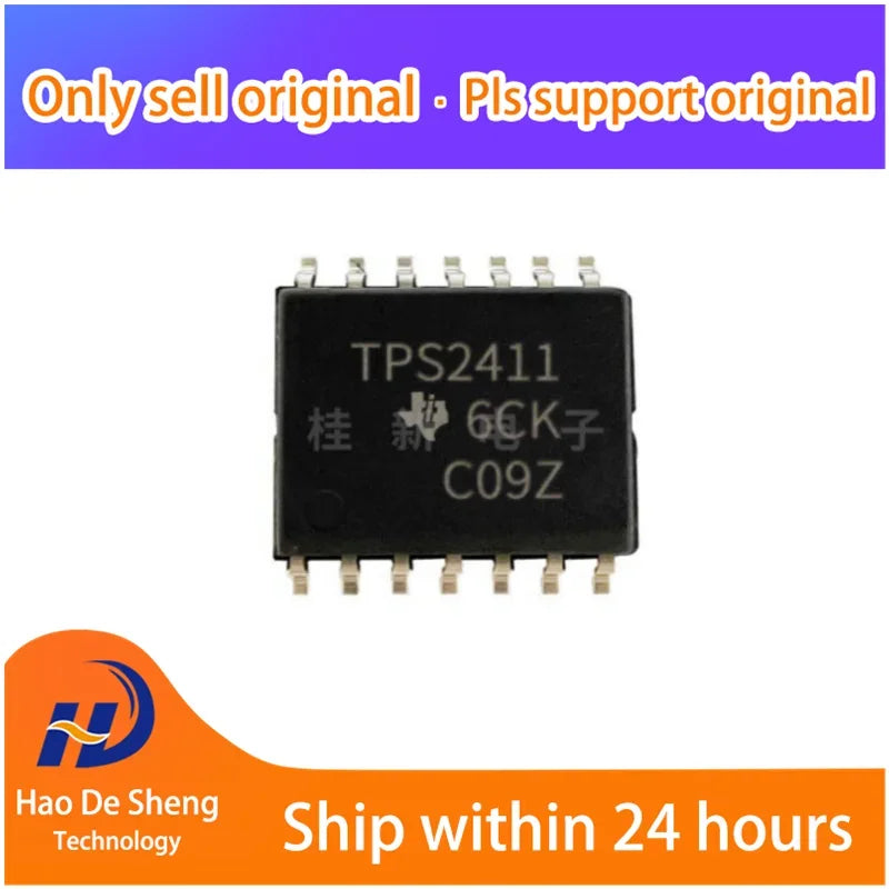 10PCS/LOT TPS2411PWR TPS2411PW TPS2411 TSSOP14 New Original In Stock