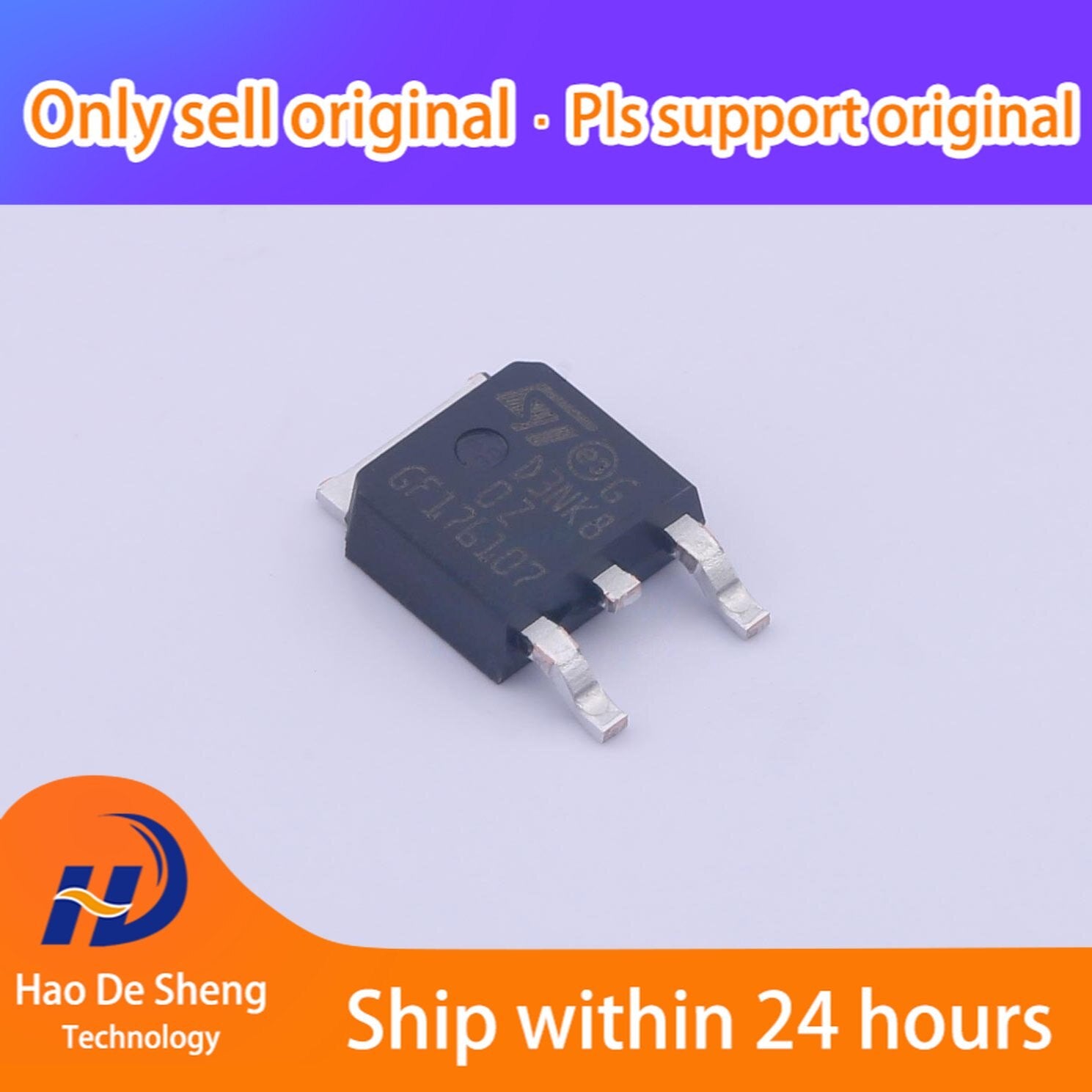 10PCS/LOT STD3NK80ZT4 TO252New Original In Stock