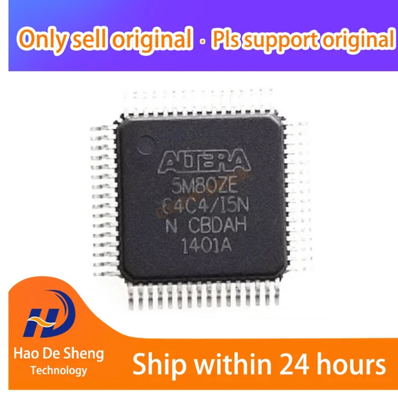 10PCS/LOT 5M80ZE64C5N 5M80ZE64  QFP-64  New Original In Stock
