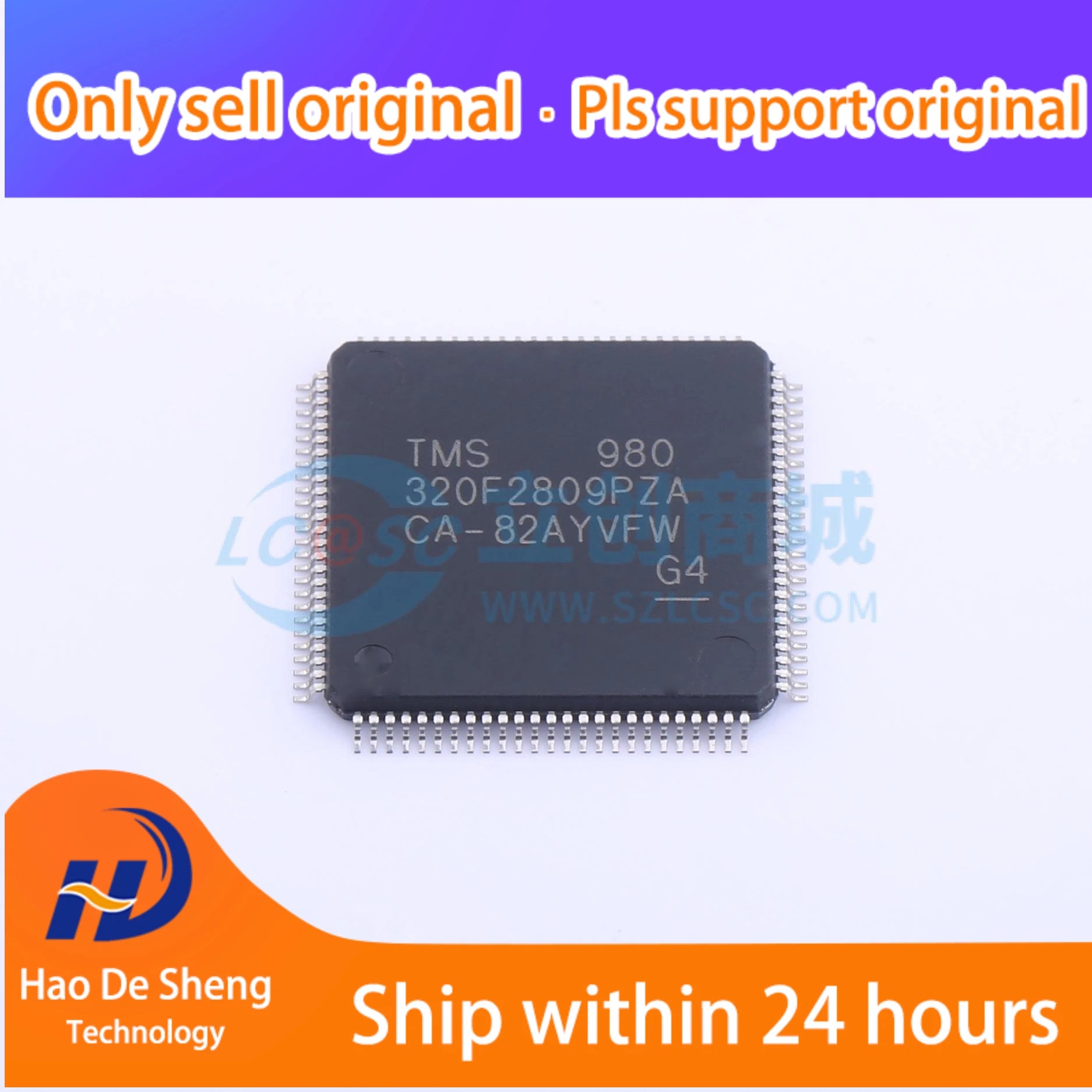 10PCS/LOT TMS320F2809PZA  LQFP100 New Original In Stock
