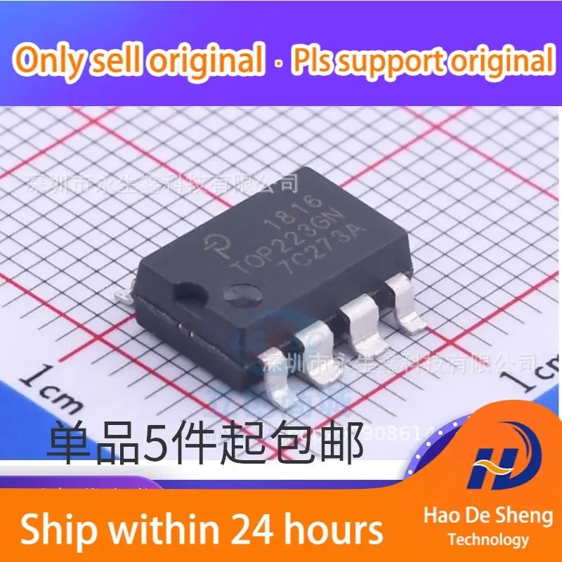 10PCS/LOT  TOP223GN TOP223G SOP-8     Power Management IC  New Original  In Stock