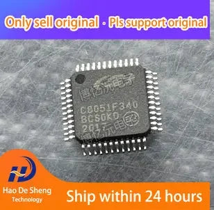 10PCS/LOT C8051F340-GQR C8051F340  LQFP-48  New Original In Stock