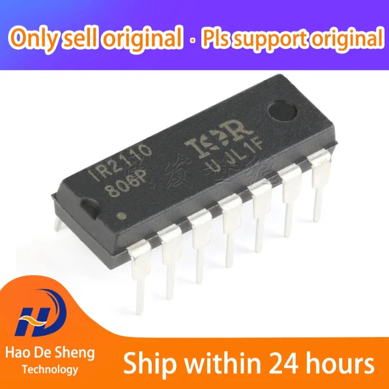 10PCS/LOT  IR2110PBF IR2110 DIP-14 New Original in Stock