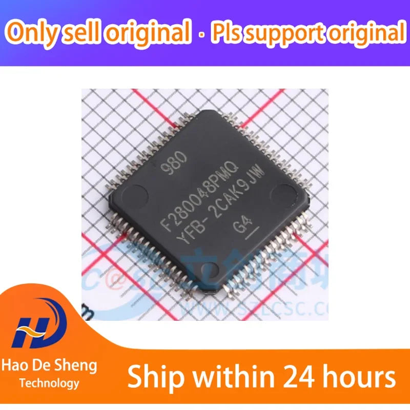 1 шт F280048PMQR LQFP64 новый оригинальный в наличии 